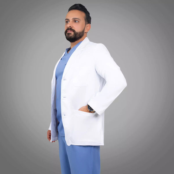 معطف معمل رجالي "ليو" من HH – بطول 30 بوصة (الموديل 5150)